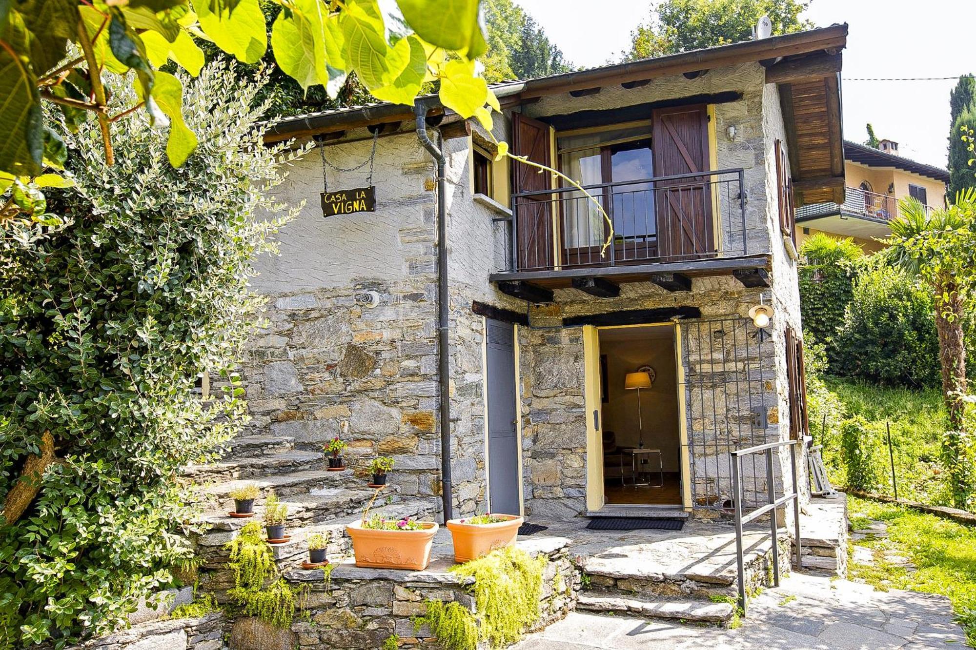 Villa Rustico La Vigna Cannero Riviera Exterior foto